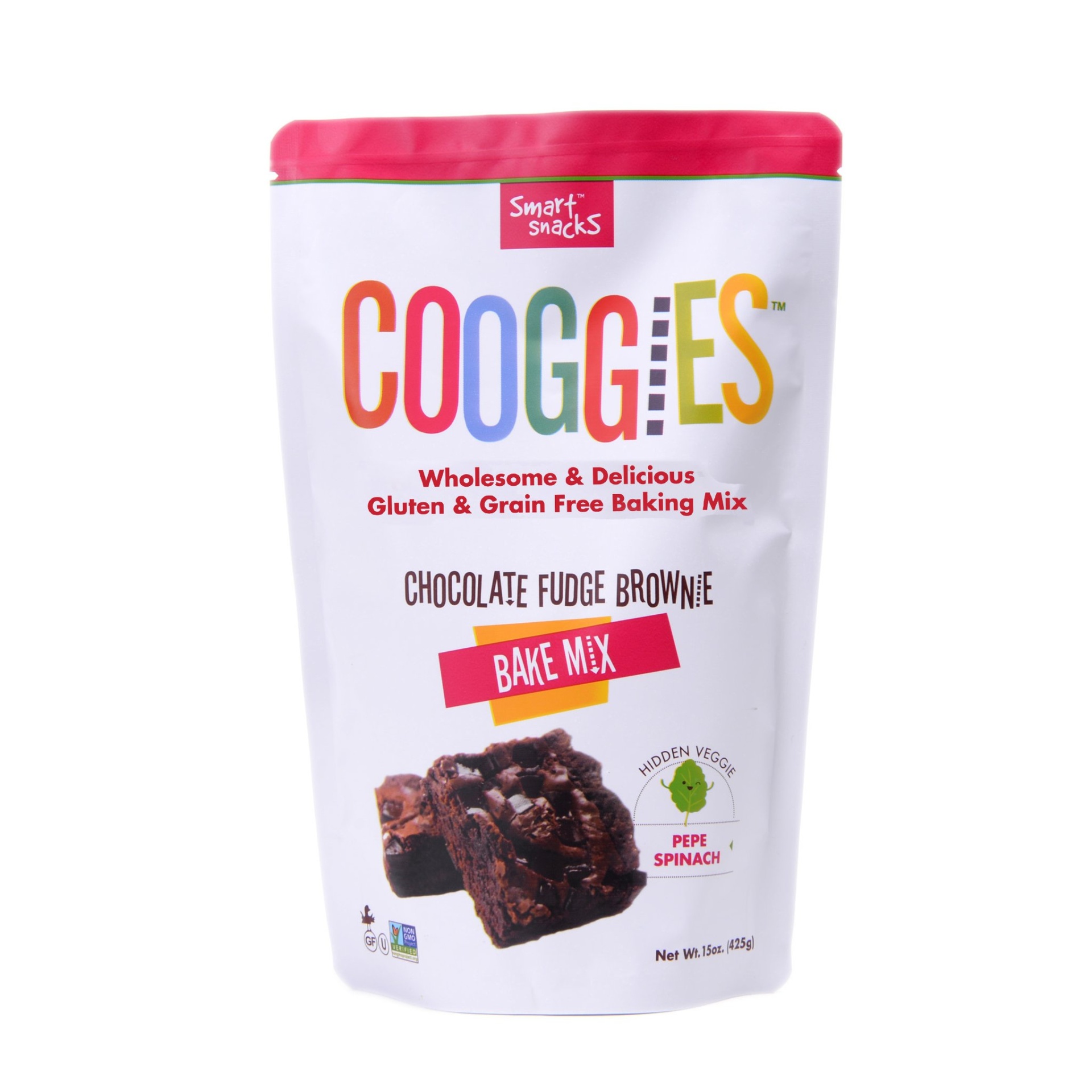 slide 1 of 1, Cooggies Gluten Free Chocolate Fudge Brownie Mix, 15 oz