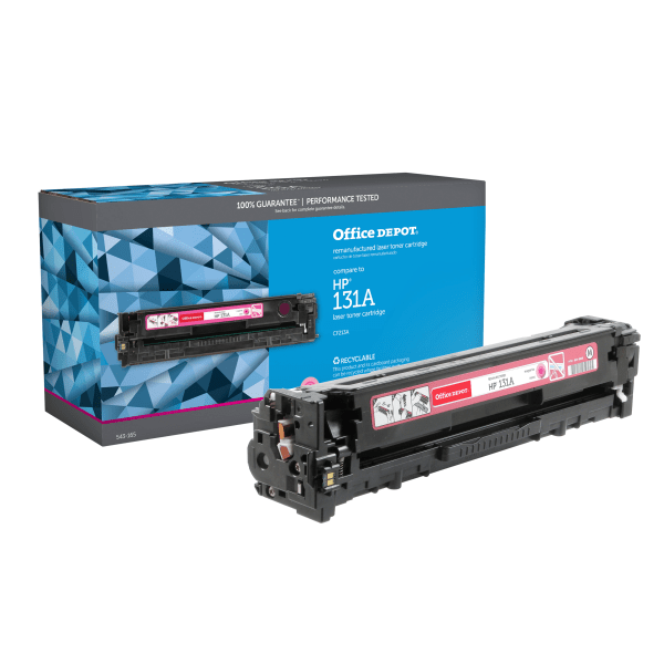 slide 1 of 1, Office Depot Od131Am Remanufactured Toner Cartridge Replacement For Hp Cf213A Magenta, 1 ct