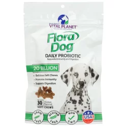 Vital Planet Probiotic Flora Dog Soft Chews