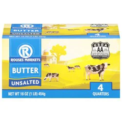 Rouses Markets Unsalted Butter 4 ea