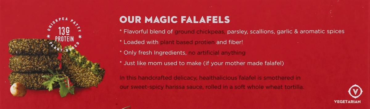 slide 9 of 9, Tadah! with Sweet-Spicy Harissa & Labne Falafel Street Wrap 7.5 oz, 7.5 oz