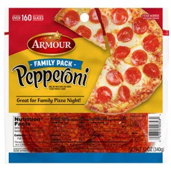 Armour Pepperoni Slices Family Pack 12 oz