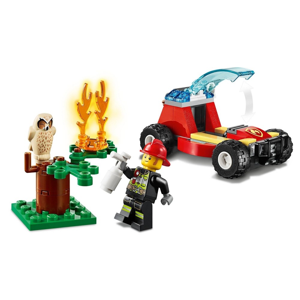 slide 3 of 7, LEGO City Forest Fire 60247 Firefighter Building Set, 1 ct