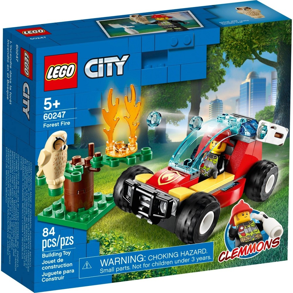 slide 5 of 7, LEGO City Forest Fire 60247 Firefighter Building Set, 1 ct