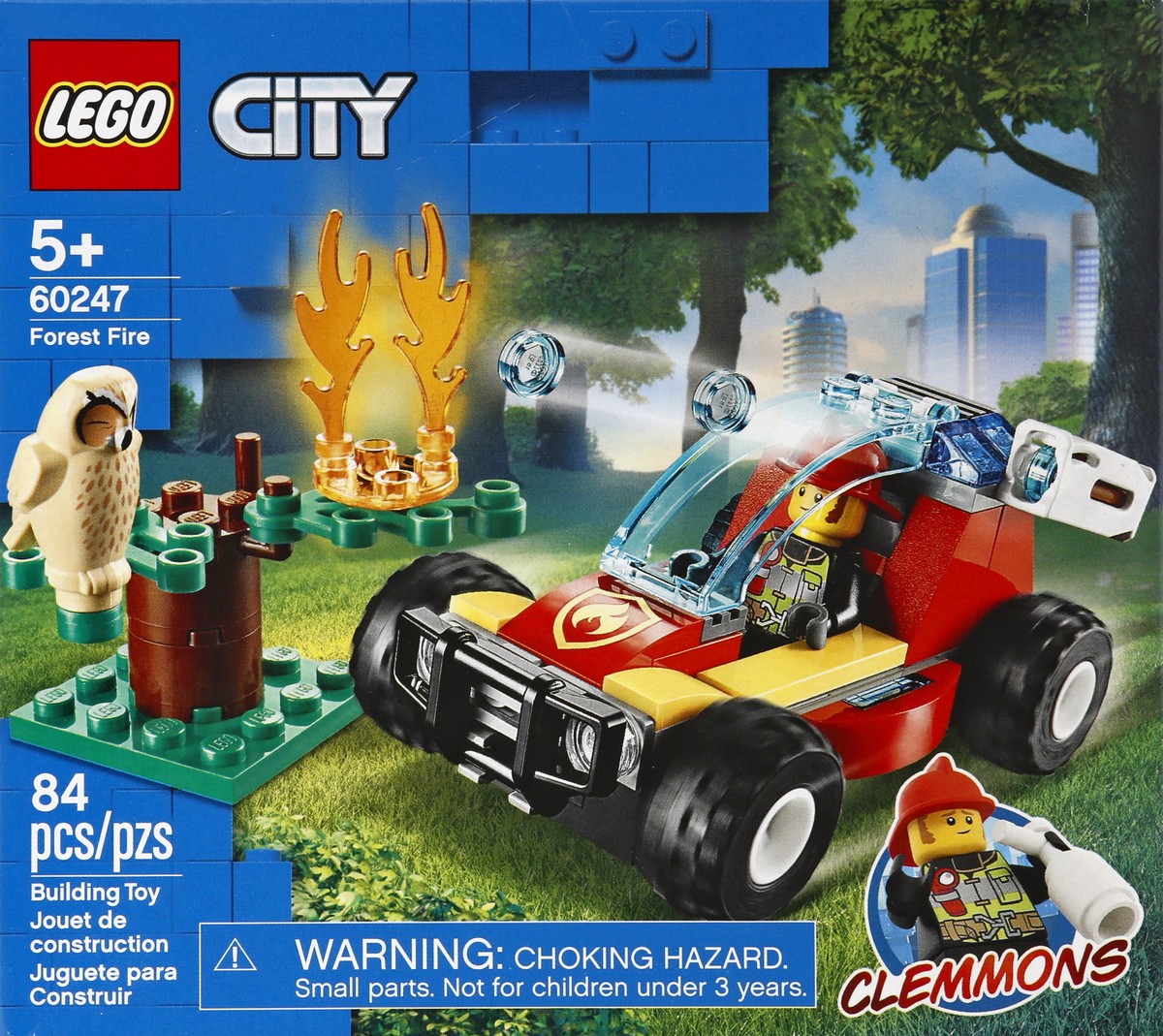 slide 7 of 9, LEGO City 84 Pieces Forest Fire Building Toy 1 ea, 1 ct