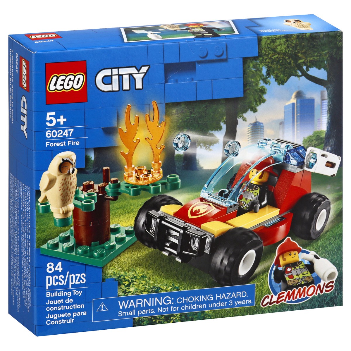 slide 9 of 9, LEGO City 84 Pieces Forest Fire Building Toy 1 ea, 1 ct