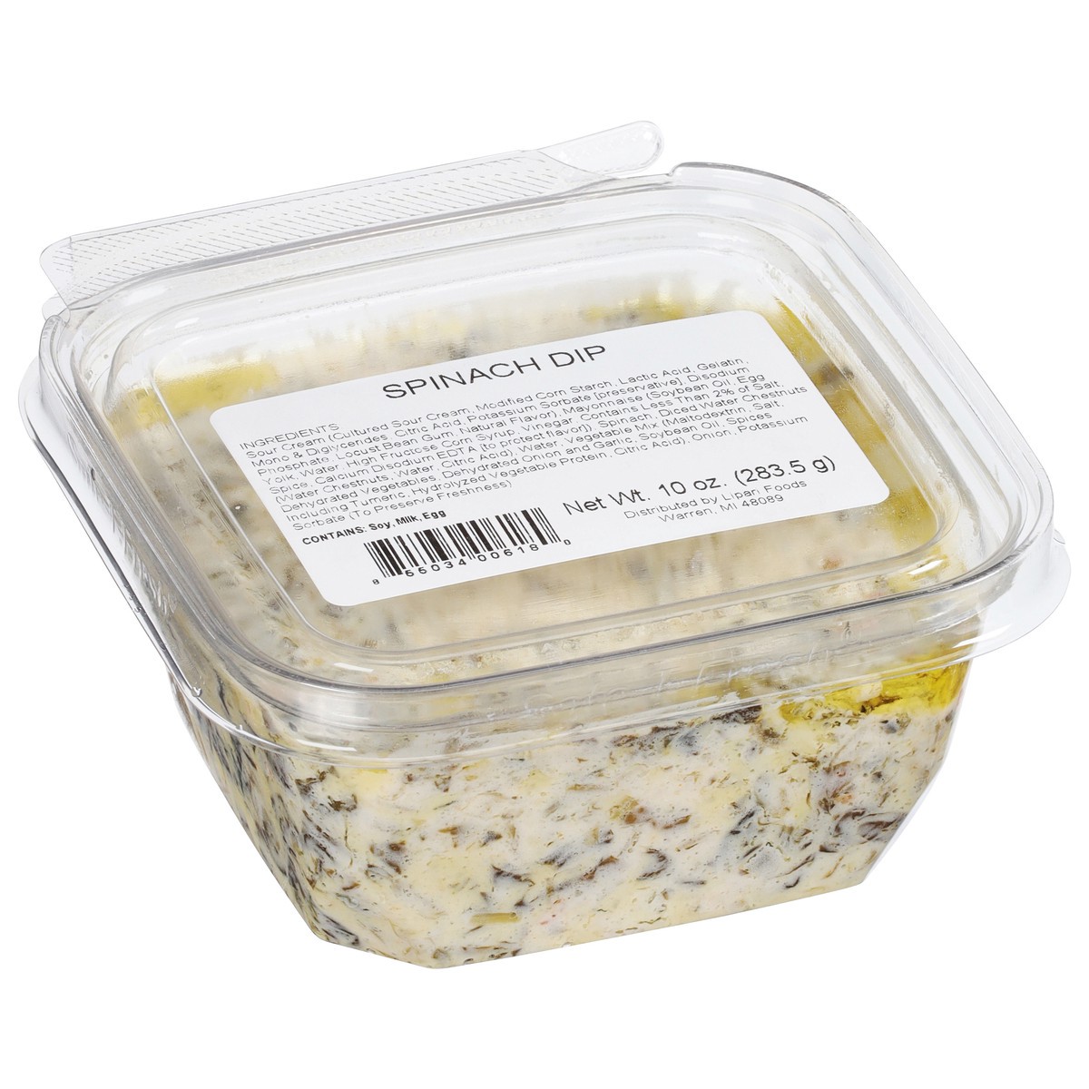 slide 2 of 9, Lipari Old Tyme Spinach Dip 10 oz, 1 ct
