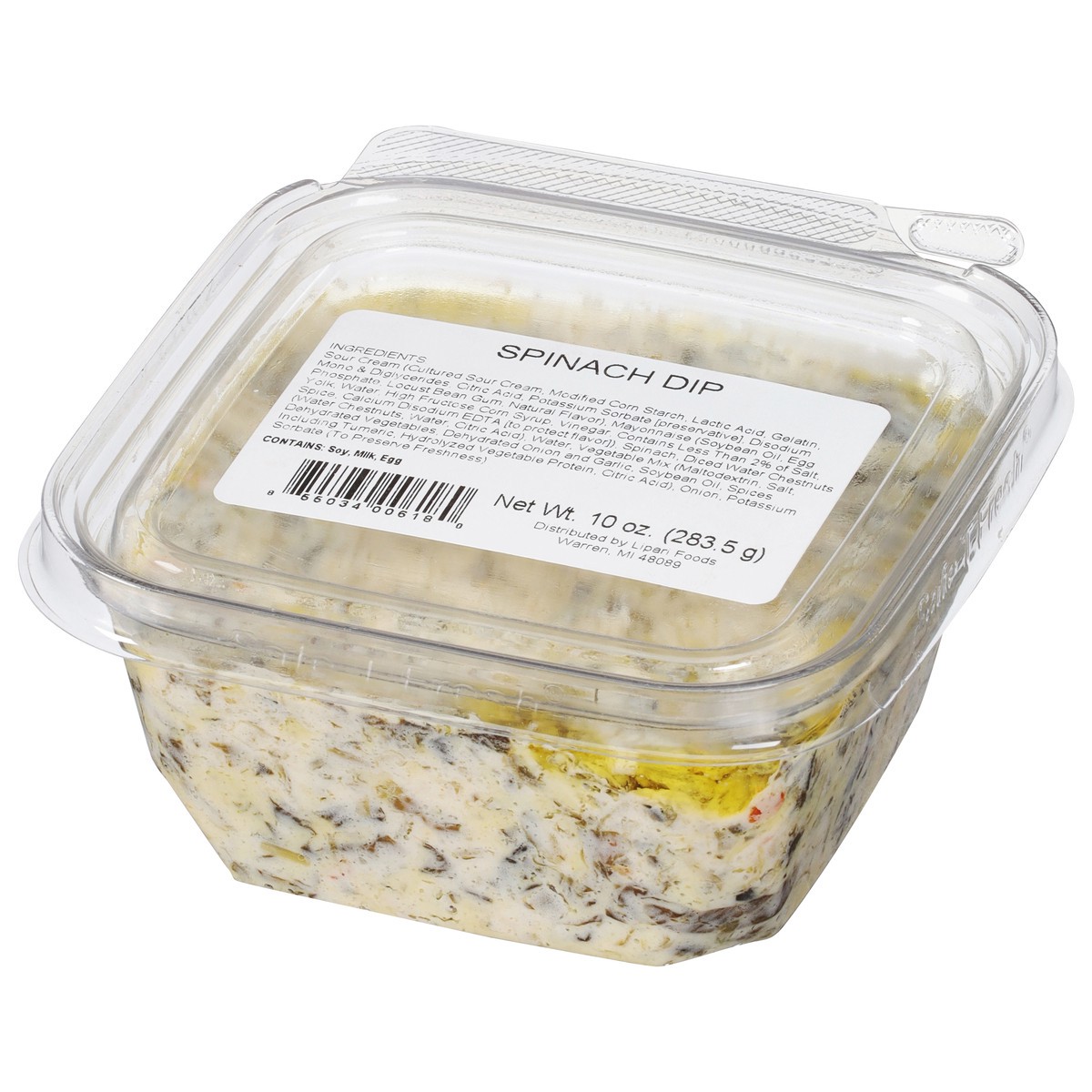 slide 6 of 9, Lipari Old Tyme Spinach Dip 10 oz, 1 ct