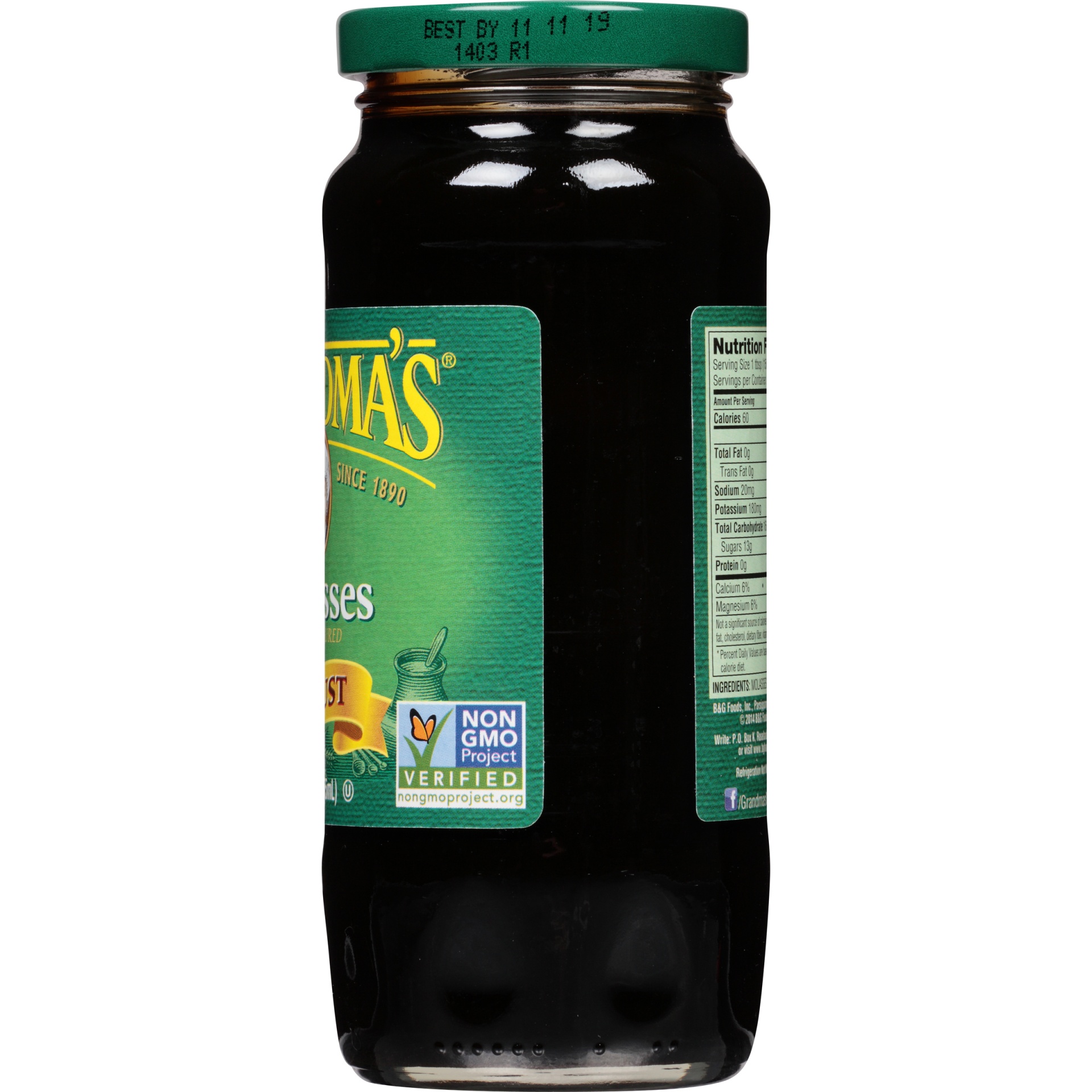 Grandma's Unsulphured Robust Molasses 12 fl oz Shipt