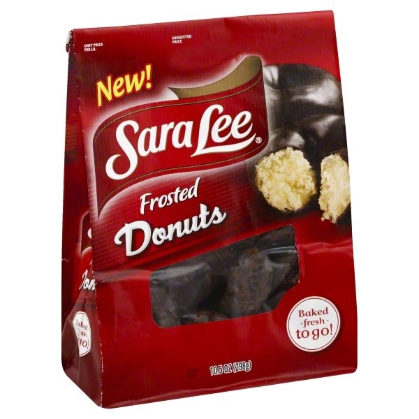 slide 1 of 4, Sara Lee Frosted Donuts, 10.5 oz