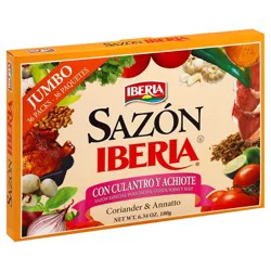 Iberia Coriander & Annatto Sazon Jumbo - 36 ea