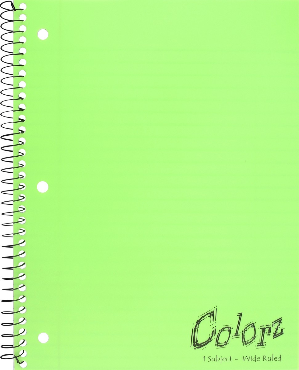 slide 4 of 4, Norcom Colors Spiral Notebook, 1 ct