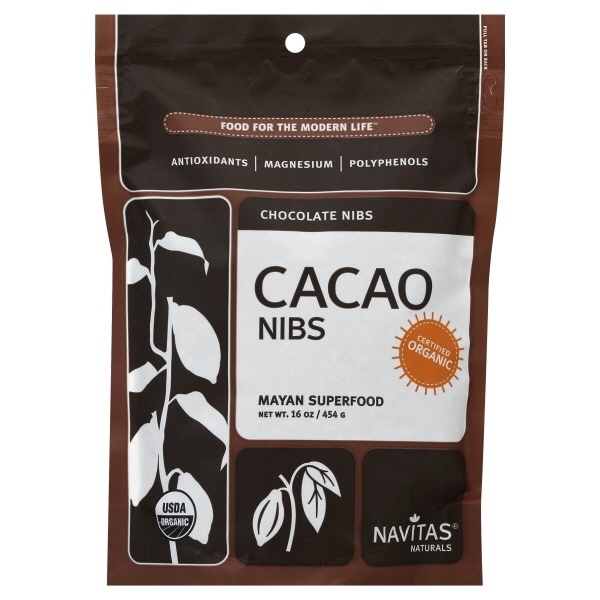 slide 1 of 3, Navitas Cacao Nibs 16 oz, 16 oz