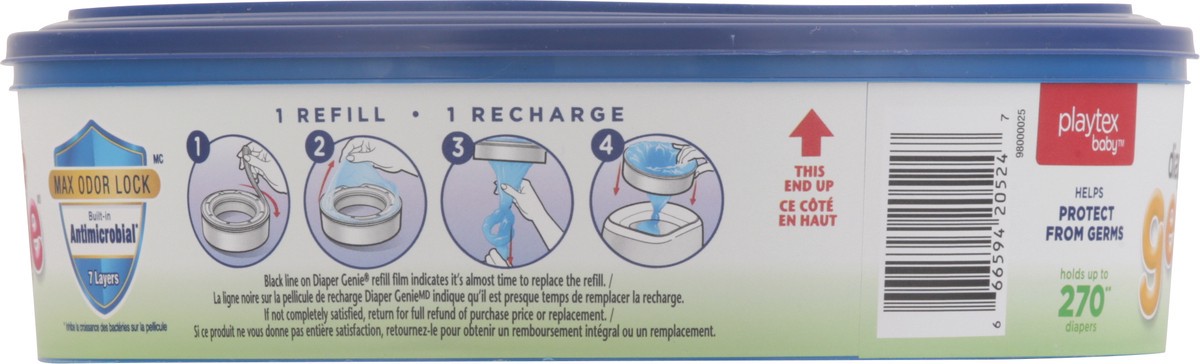 slide 8 of 11, Playtex Baby Diaper Genie Refill 1 ea, 1 ct