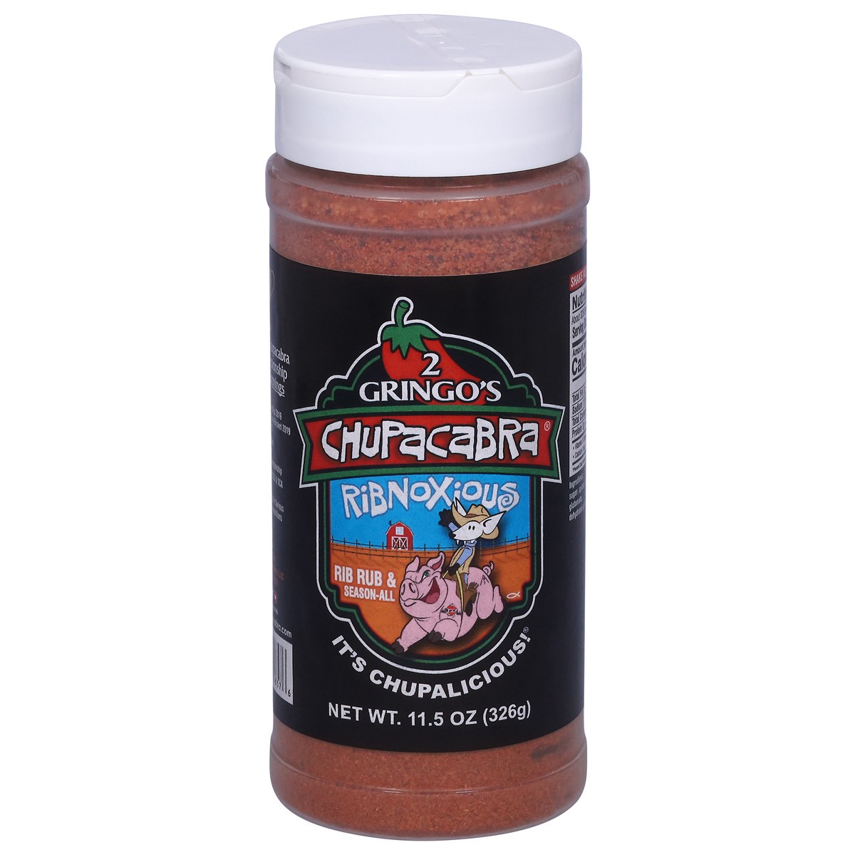 slide 6 of 13, 2 Gringo's Chupacabra Ribnoxious Seasoning 11.5 oz, 11.5 oz