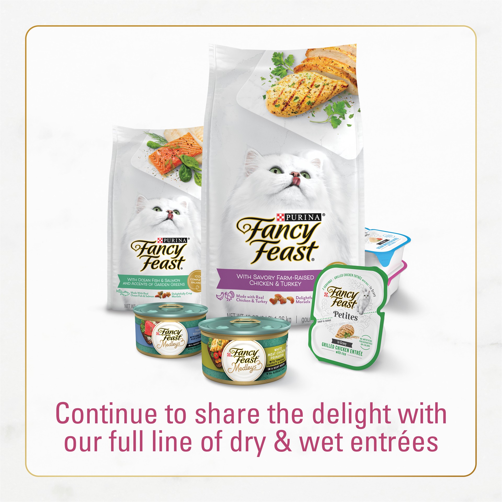 slide 8 of 9, Fancy Feast Purina Fancy Feast Dry Cat Food Filet Mignon Flavor With Seafood and Shrimp, 3 lb