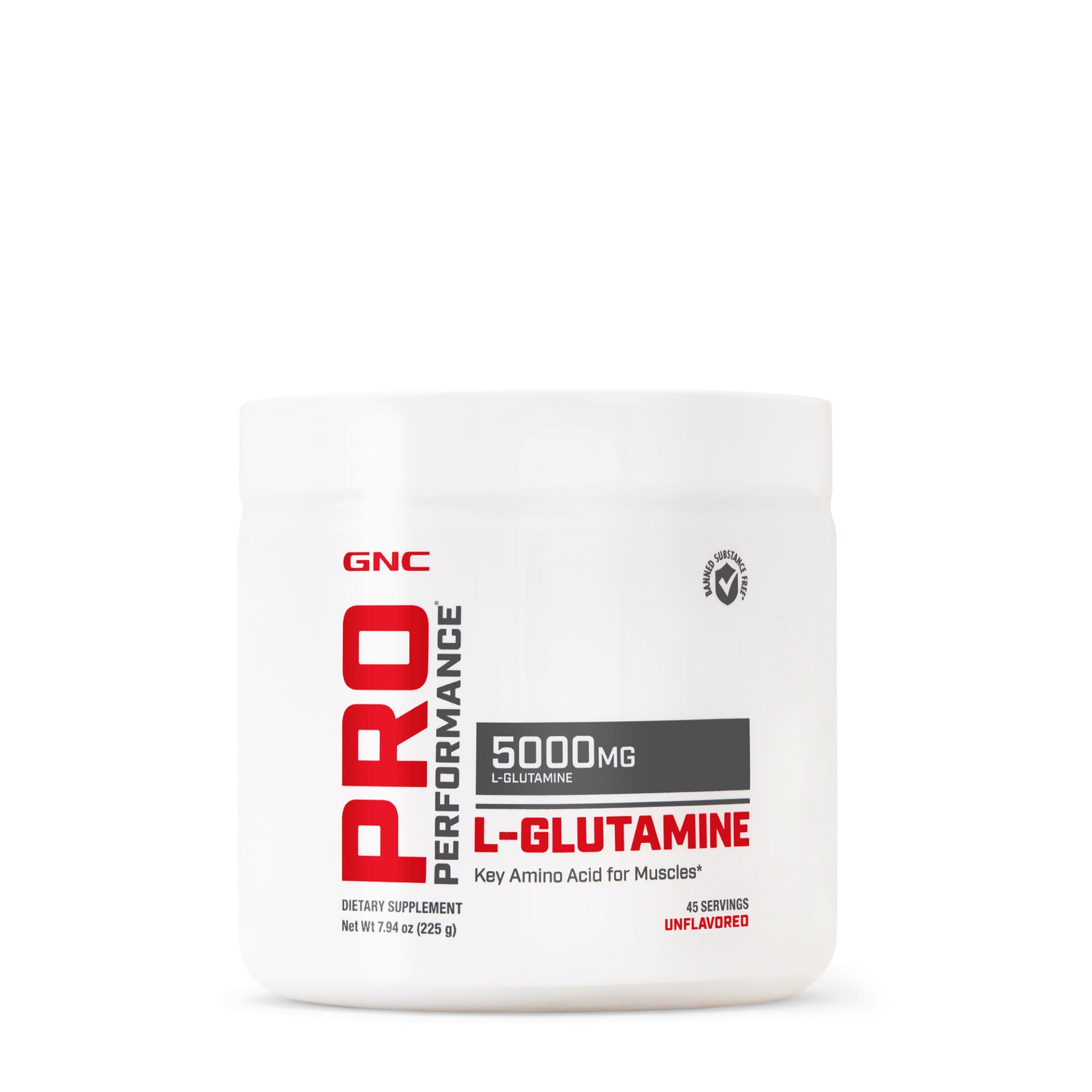 slide 1 of 1, GNC Pro Performance L-Glutamine 5000mg, 1 ct