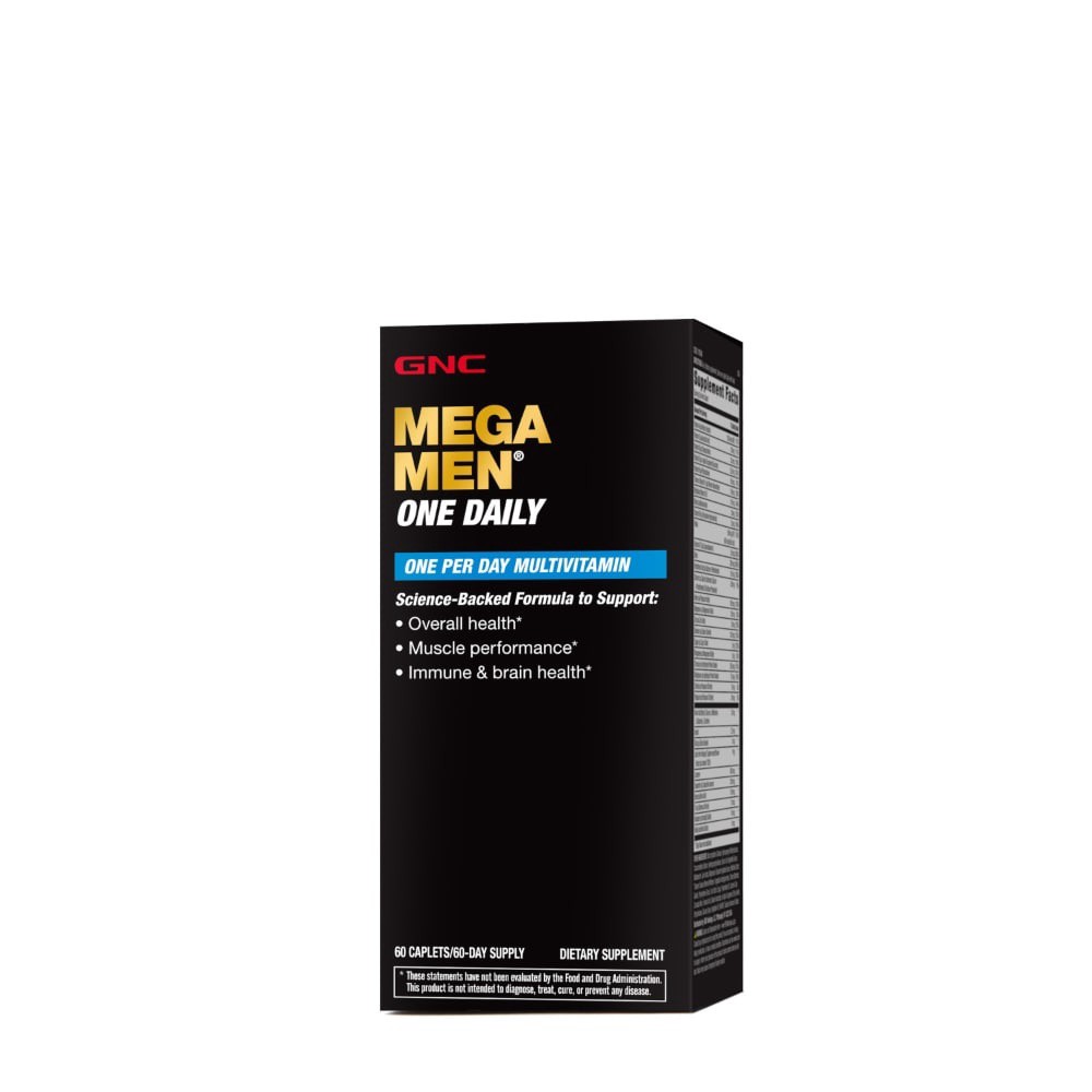 slide 1 of 4, GNC Select Mens Daily Multi Caplets, 60 ct