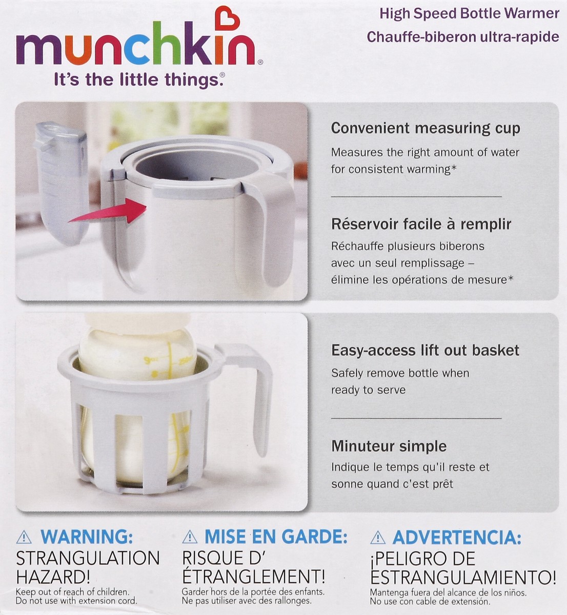 slide 3 of 4, Munchkin Bottle Warmer 1 ea, 1 ct