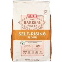 H-E-B Bakers Scoop Self Rising Flour