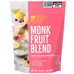 BetterBody Foods Monk Fruit Blend Zero Calorie Sweetener