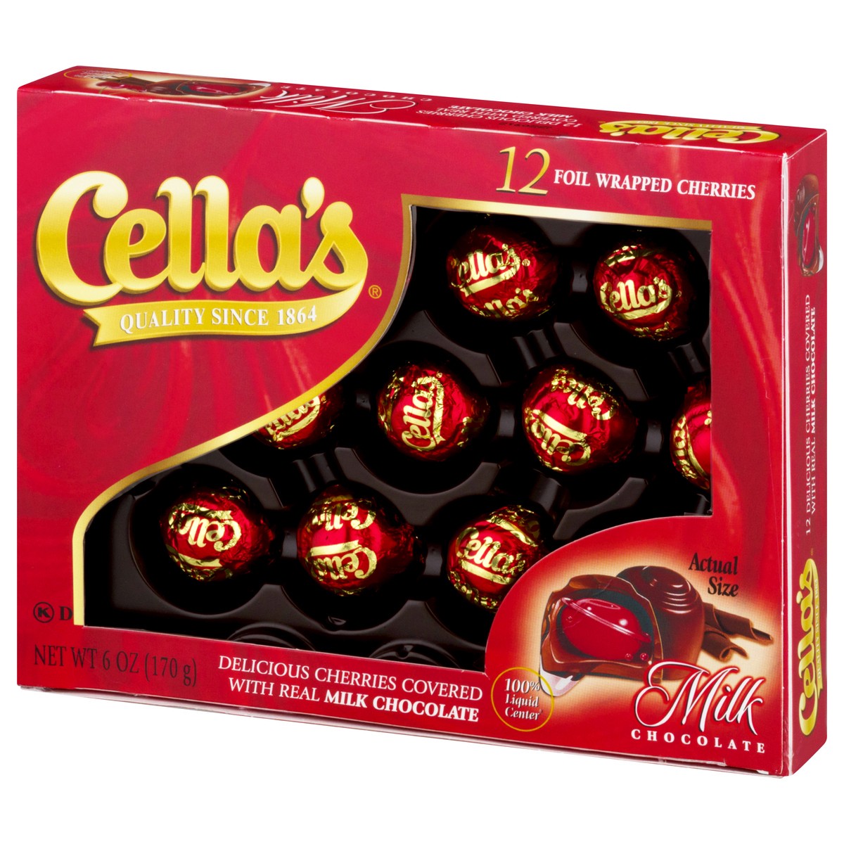 slide 8 of 13, Cella's Milk Chocolate Gift Box, 6 oz