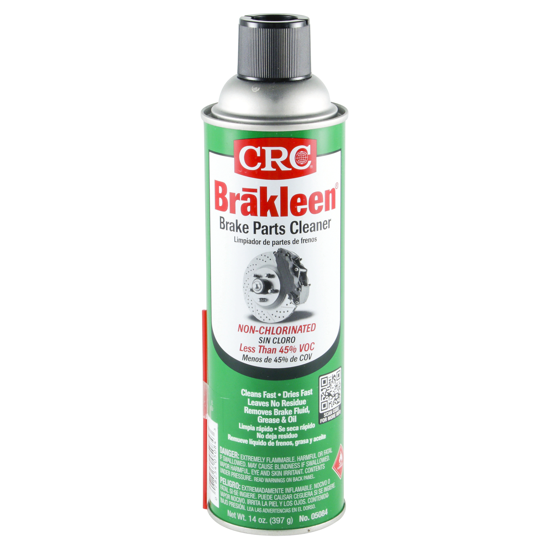 slide 1 of 4, CRC Brakleen NON-Chlorinated Brake Cleaner, 20 fl oz