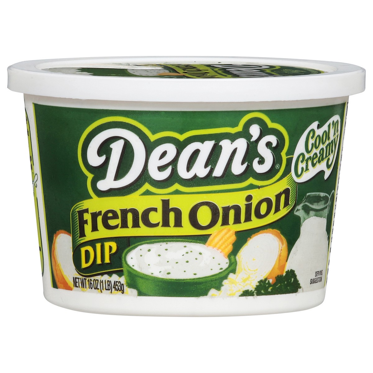 slide 1 of 14, Dean's French Onion Dip 16 oz, per lb