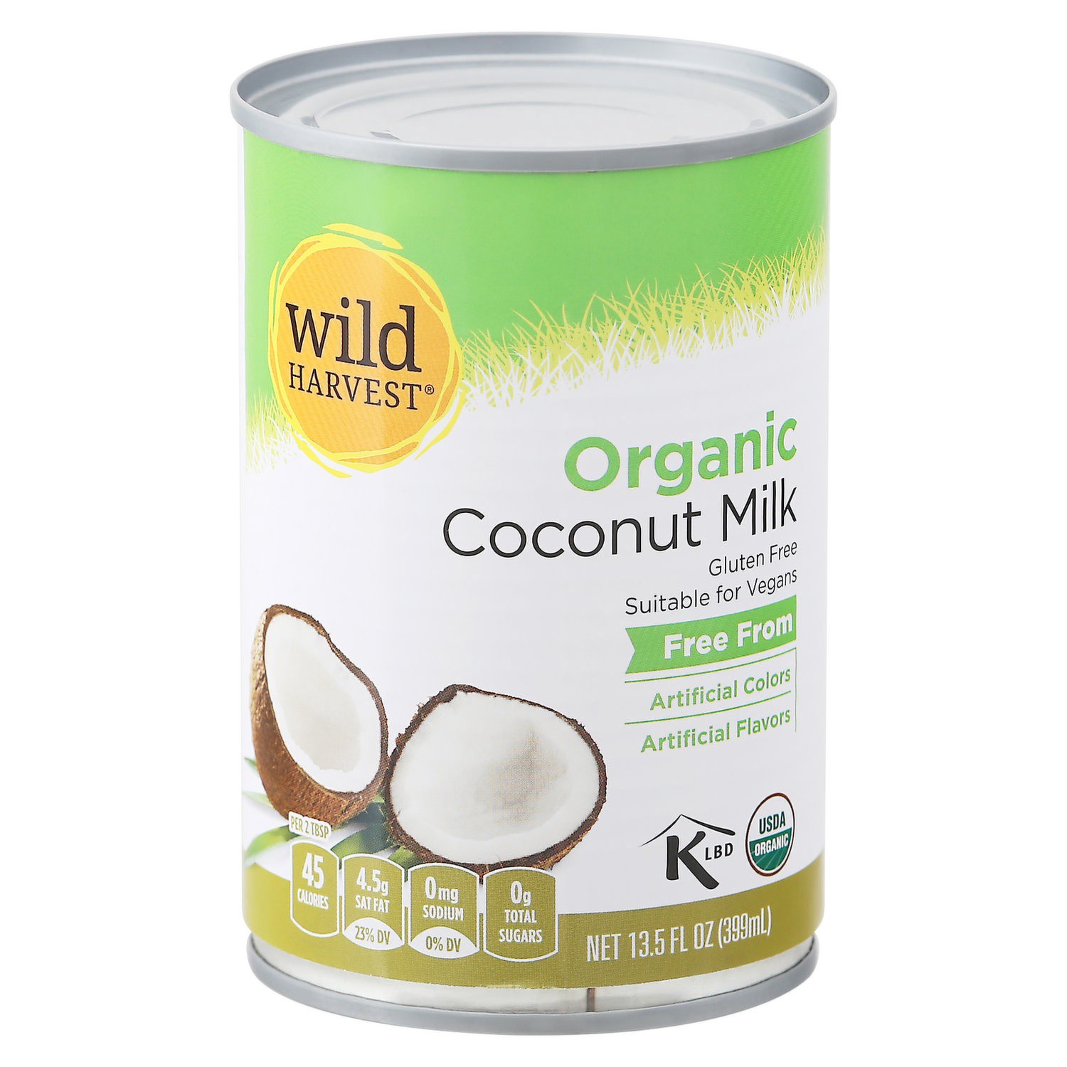 slide 1 of 1, Wild Harvest Organic Coconut Milk, 13.5 oz