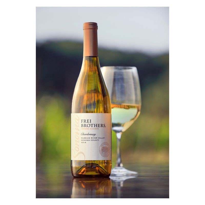 slide 2 of 3, Frei Brothers Reserve Sonoma Chardonnay White Wine, 750 ml