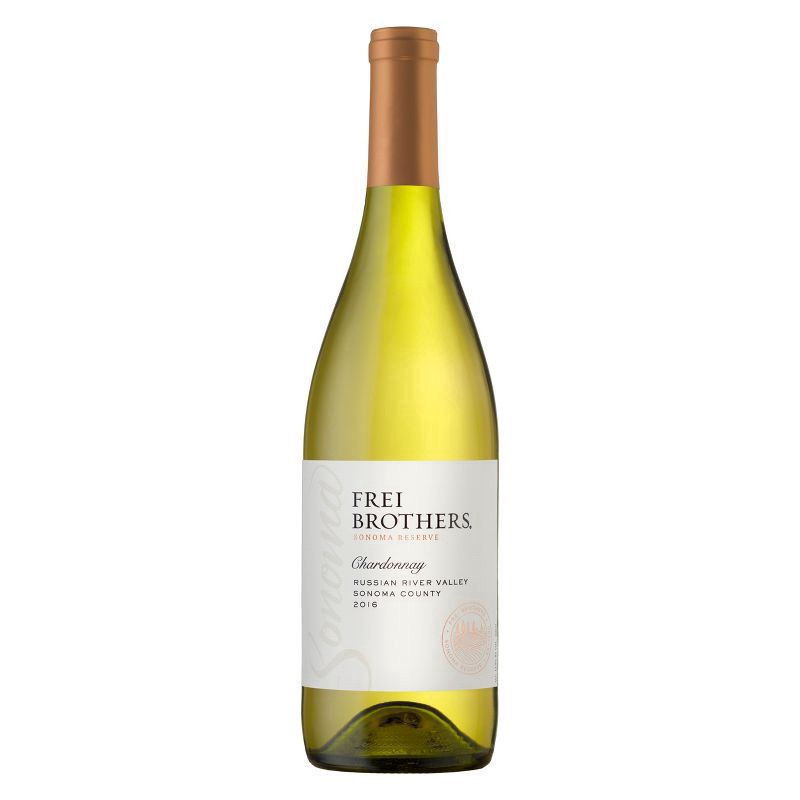 slide 1 of 3, Frei Brothers Reserve Sonoma Chardonnay White Wine, 750 ml