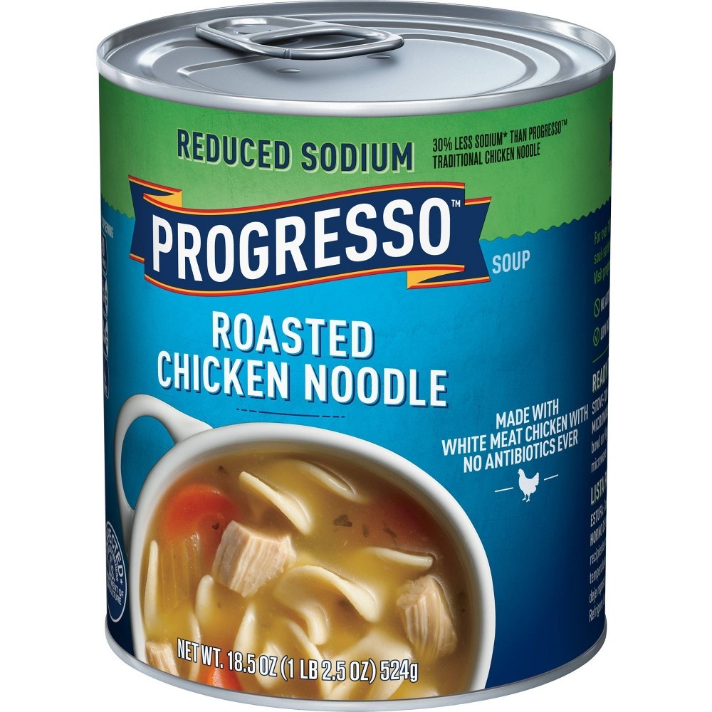 Progresso Reduced Sodium Roasted Chicken Noodle Soup 18.5 oz | Shipt