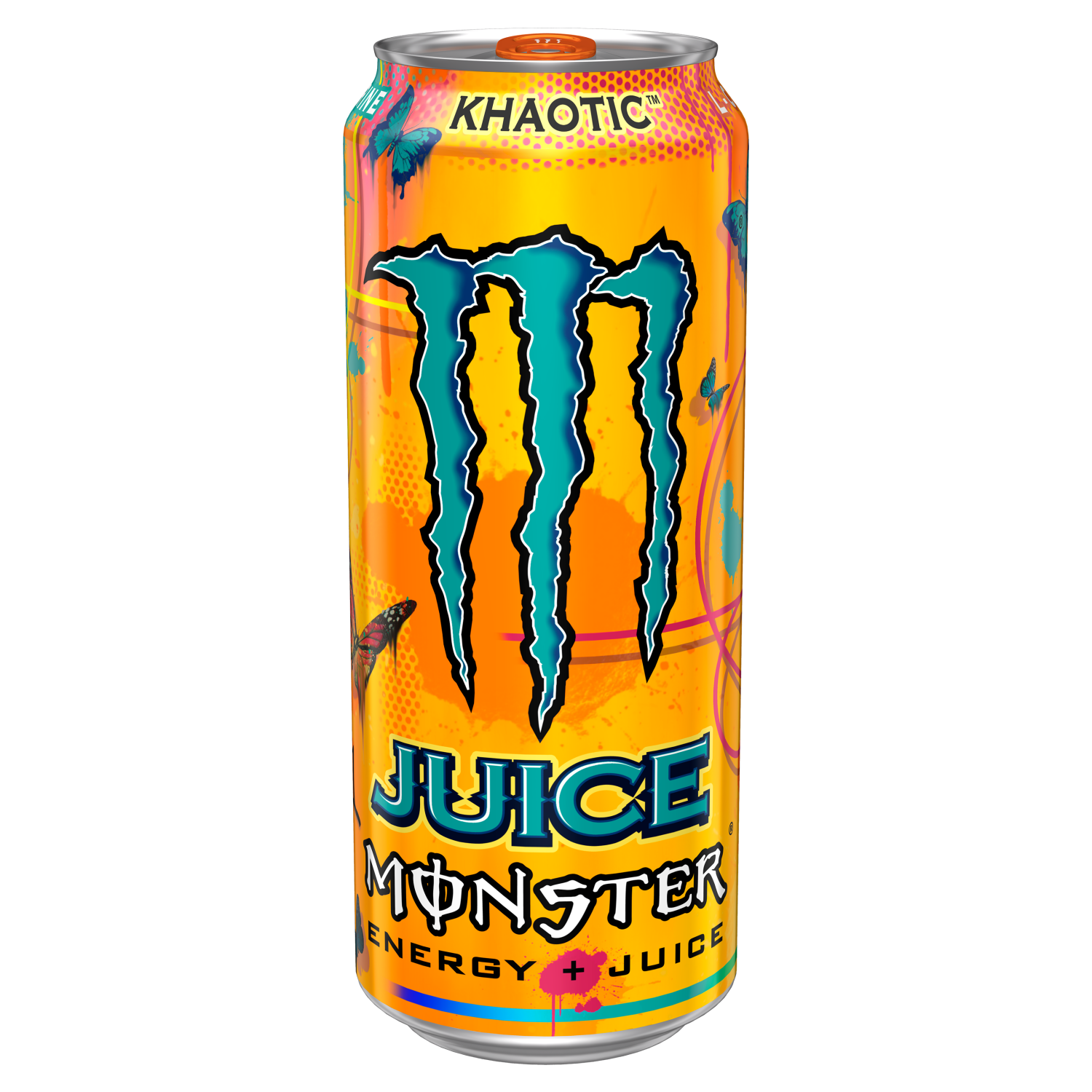 slide 3 of 5, Monster Energy Juice Monster Khaotic, Energy + Juice, 16 oz