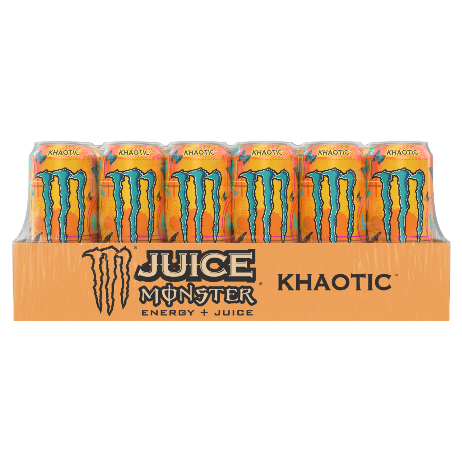 slide 4 of 5, Monster Energy Juice Monster Khaotic, Energy + Juice, 16 oz