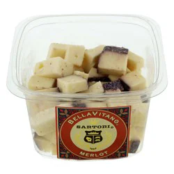 Sartori Merlot BellaVitano Cheese Cubes