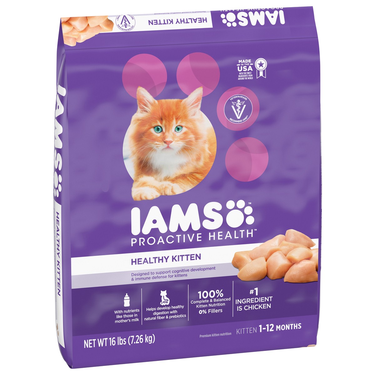 slide 2 of 9, Proactive Health Healthy Kitten Cat Food 16 lb, 16 lb