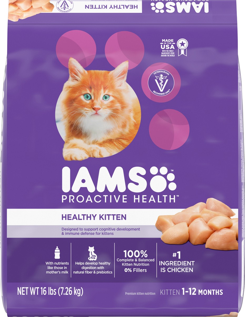 slide 8 of 9, Proactive Health Healthy Kitten Cat Food 16 lb, 16 lb