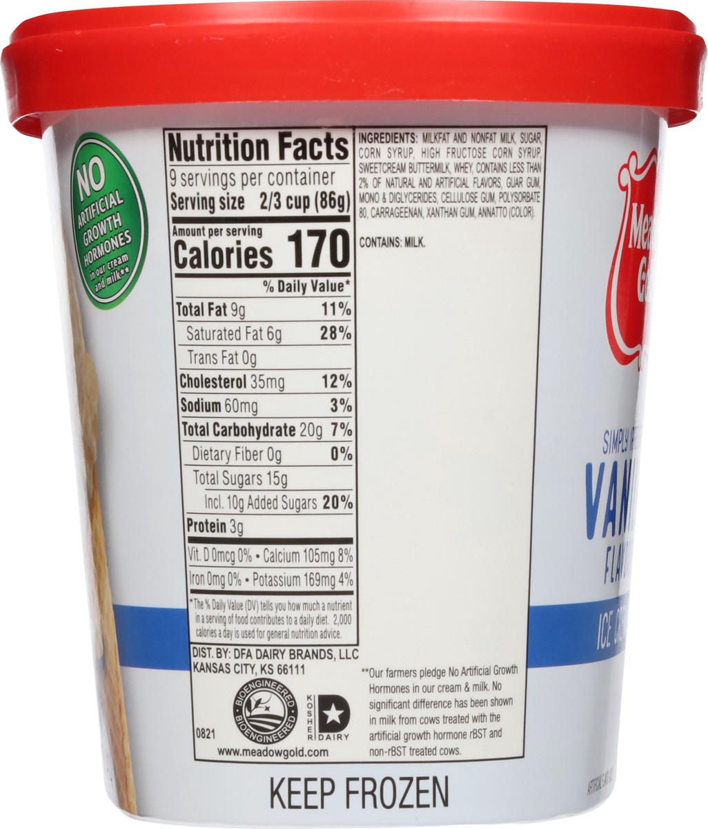 slide 7 of 9, Meadow Gold Ice Cream 1.5 qt, 48 fl oz