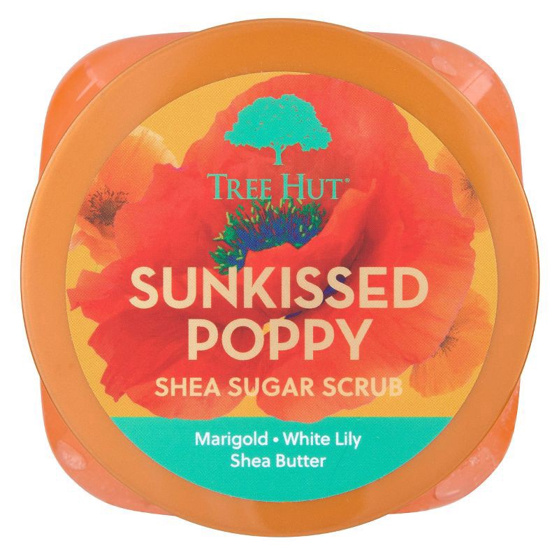 slide 4 of 14, Tree Hut Shea Sugar Sunkissed Poppy Scrub 18 oz, 18 oz