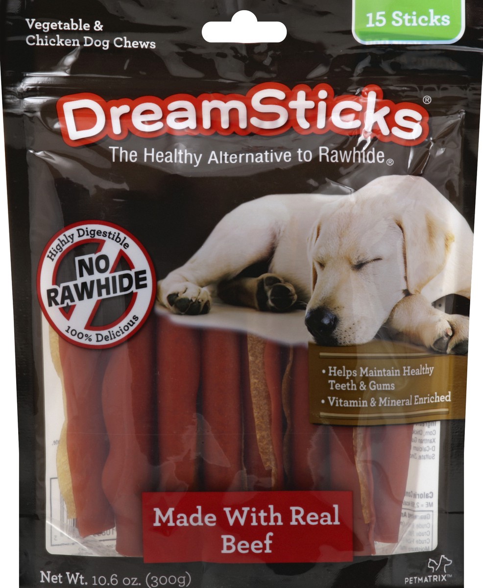 slide 2 of 2, DreamSticks Dog Chews 15 ea, 15 ct