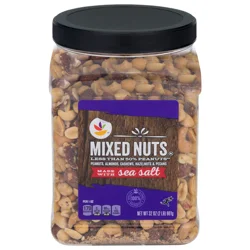 Giant Mixed Nuts Less Than 50% Peanuts Made with Sea Salt