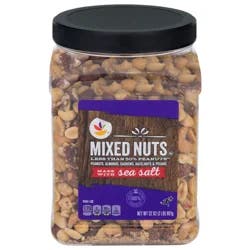 Giant Mixed Nuts Less Than 50% Peanuts Made with Sea Salt