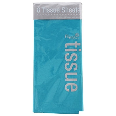 slide 1 of 1, IG Design Group Solid Turquoise Tissue Paper, 10 ct