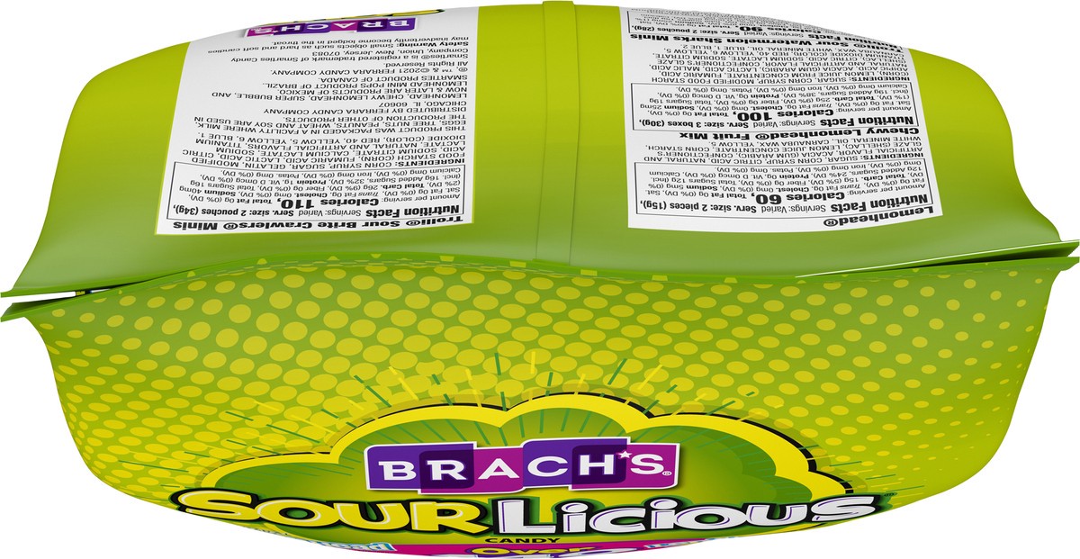 slide 9 of 9, Brach's Brach'S Sourlicious Candy Mix, 40 oz