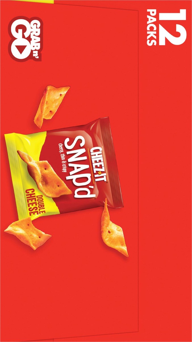 slide 2 of 13, Cheez-It Double Cheese Cheese Cracker Chips, 12 ct
