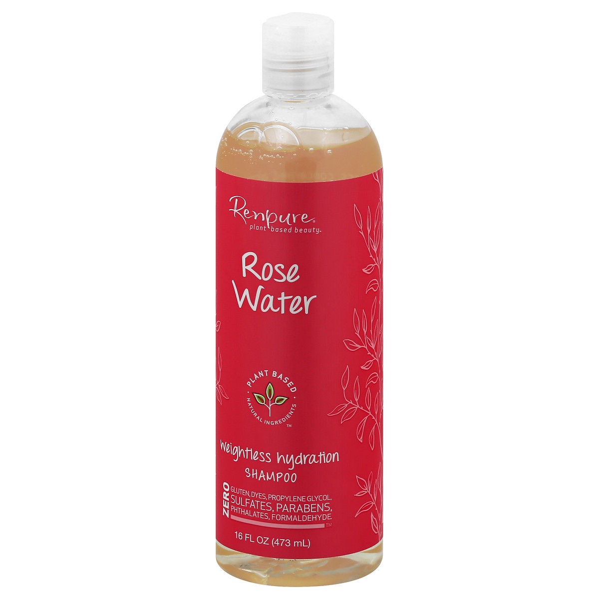 slide 12 of 12, Renpure Rose Water Weightless Hydration Shampoo 16 oz, 16 oz