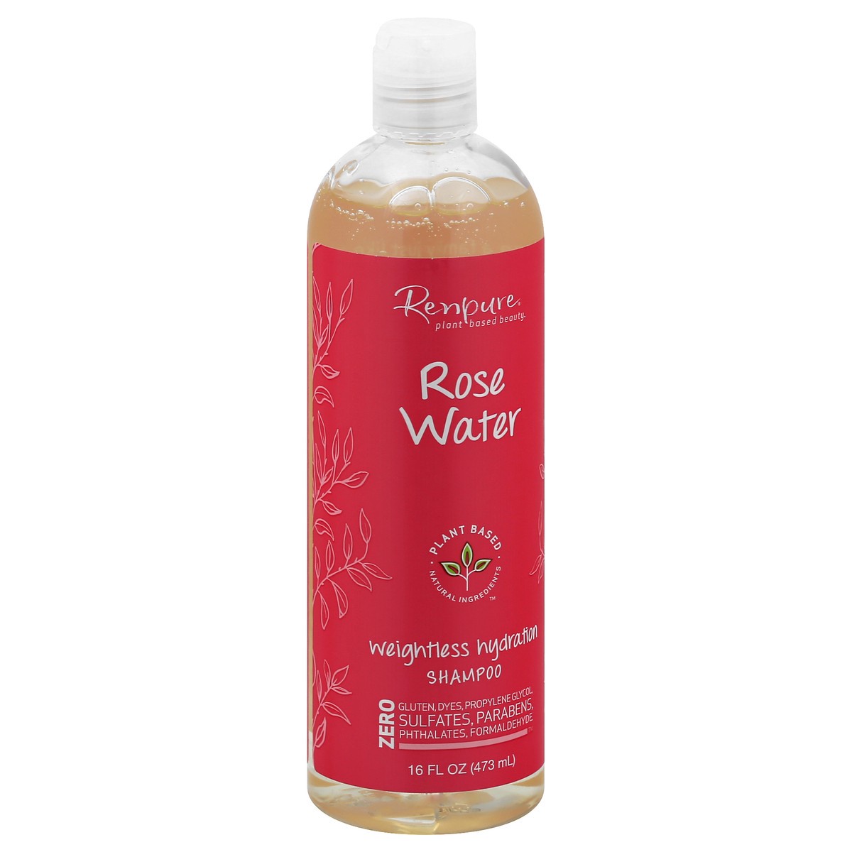 slide 10 of 12, Renpure Rose Water Weightless Hydration Shampoo 16 oz, 16 oz