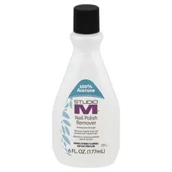 Studio M Professional 100% Acetone Nail Polish Remover
