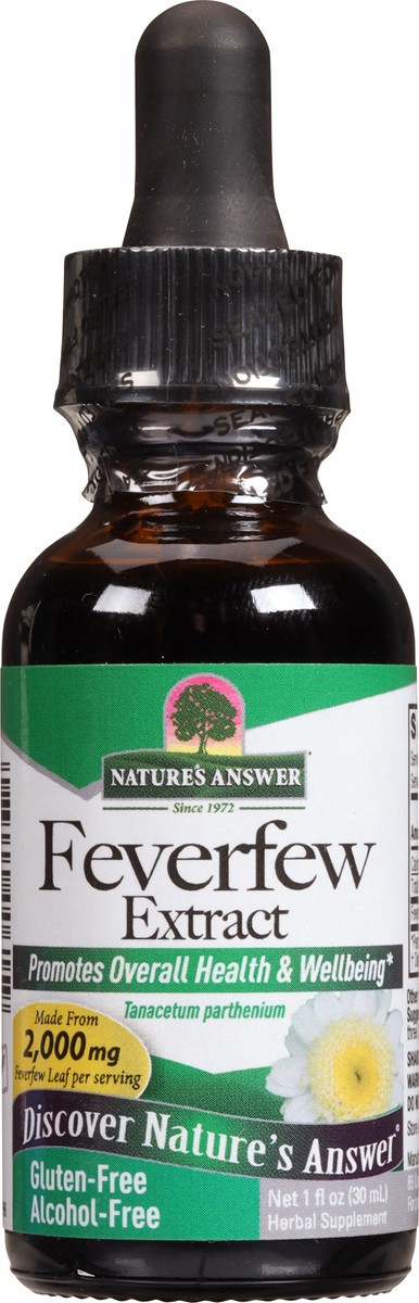 slide 10 of 13, Nature's Answer 2000 mg Feverfew Extract 1 fl oz, 1 fl oz