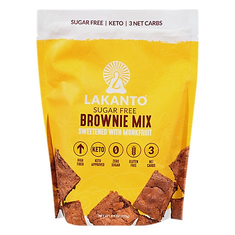 slide 1 of 1, Lakanto Mix Brownie, 9.71 oz